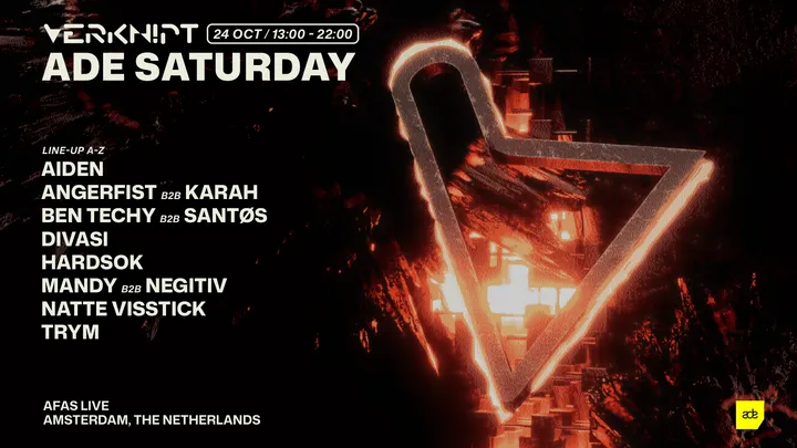 VERKNIPT ADE Special Saturday