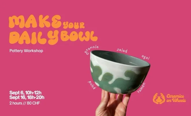Make Your Daily Bowl - Pottery Workshop