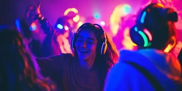 Trax on tracks: Silent Disco