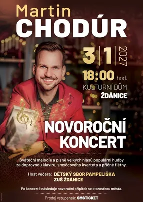 Novoroční koncert Martina Chodúra