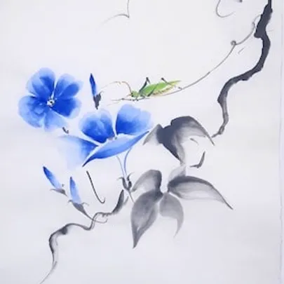 "Sumi-e" - Japanische Tuschemalerei