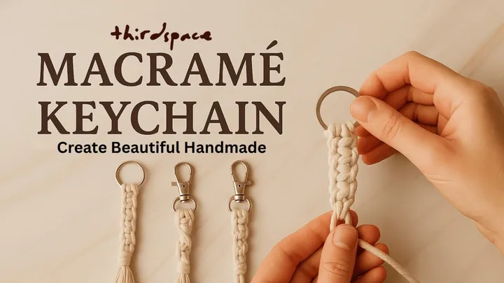 Macrame Keychain