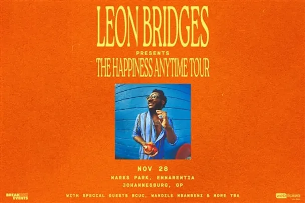 Leon Bridges Presents: The Happiness Anytime Tour - Johannesburg
