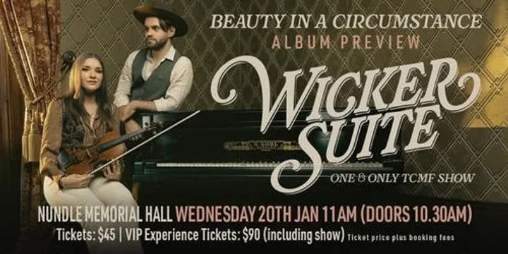 Wicker Suite: Beauty In A Circumstance – An Album Preview Experience