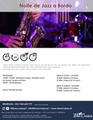 Noite de Jazz a Bordo
