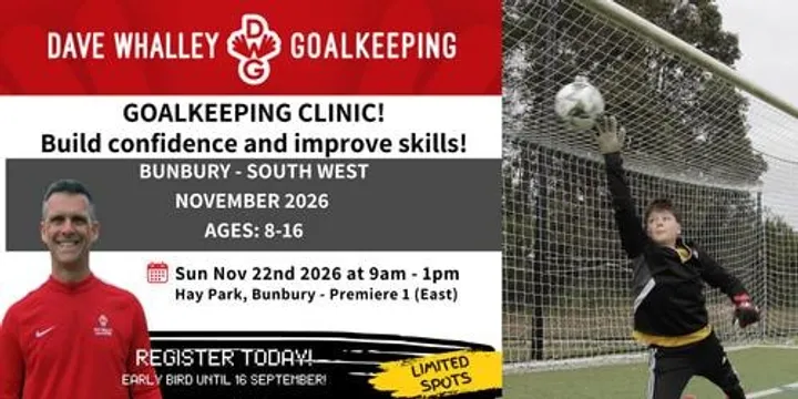 Dave Whalley Goalkeeping  - South West Goalkeeping Clinic  Nov 2026
