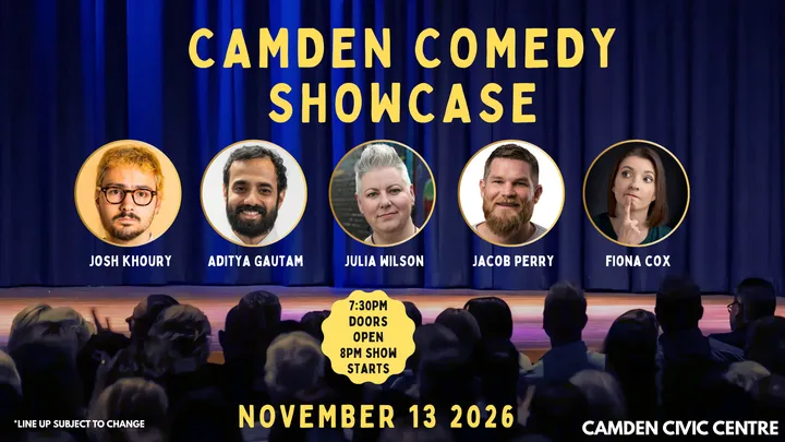 Camden Civic Comedy Showcase - 13th November