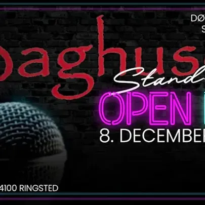 8. DECEMBER - Grinet Open Mic - Baghuset
