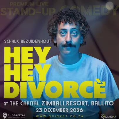Schalk Bezuidenhout - Hey Hey Divorce - LIVE in Ballito at The Capital ZIMBALI on 23 December 2026