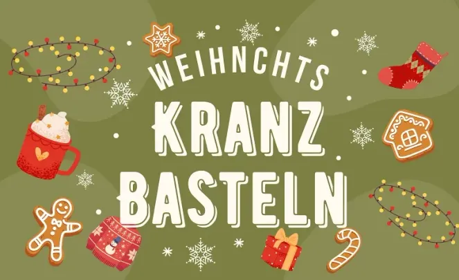Weihnachtskranz Basteln
