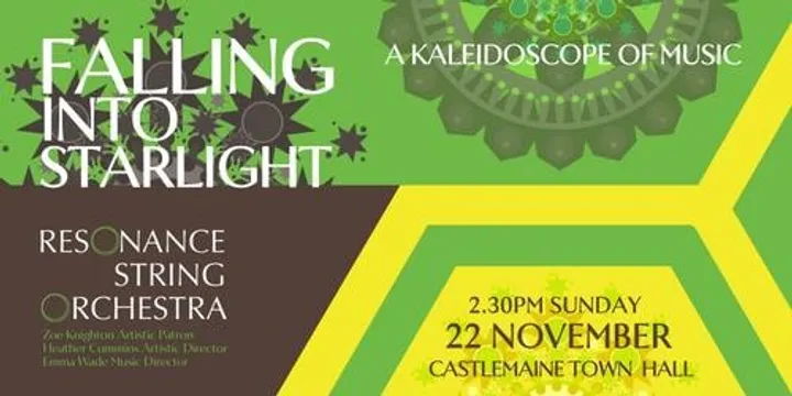 Resonance String Orchestra present FALLING INTO STARLIGHT: a kaleidoscope of music