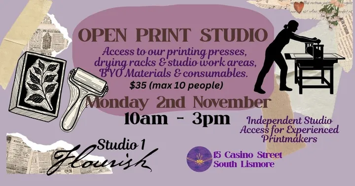 Open Print Studio - Studio Access for Printmakers
