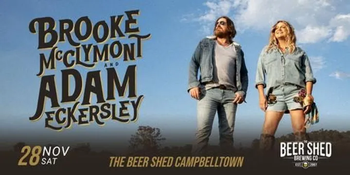 Brooke McClymont & Adam Eckersley Live at The Beer Shed