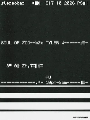 Soul Of Zoo b2b Tyler W