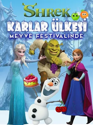 Shrek Karlar Ülkesi Meyve Festivalinde