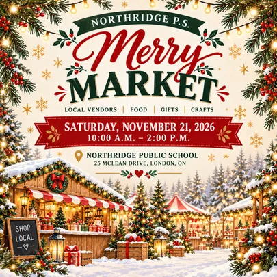 Northridge P.S. Merry Market (2026) Vendor Registration