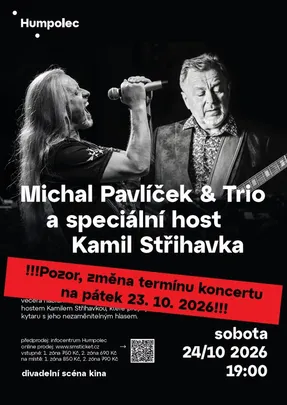 Michal Pavlíček & Trio a speciální host Kamil Střihavka