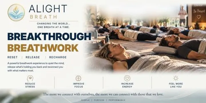 Breakthrough Breathwork: Reset, Release, Recharge