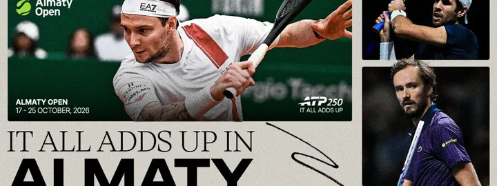 Турнир Almaty Open ATP 250 (24 октября 12:00)