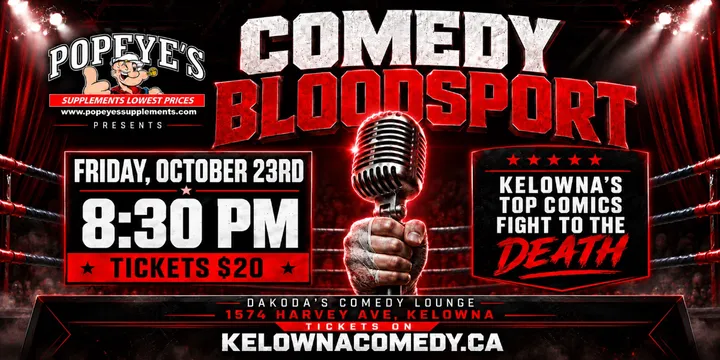 Comedy Bloodsport presented by Popeye's Supplements