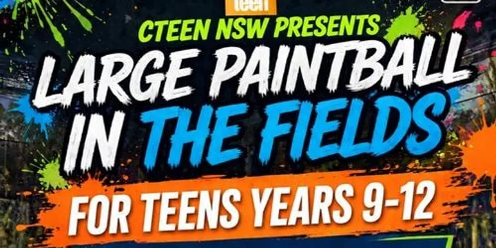 Large Paintball In The Fields