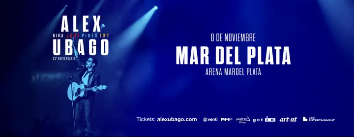 Alex Ubago en Arena Mardel Plata