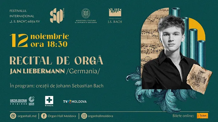 RECITAL DE ORGĂ / JAN LIEBERMANN