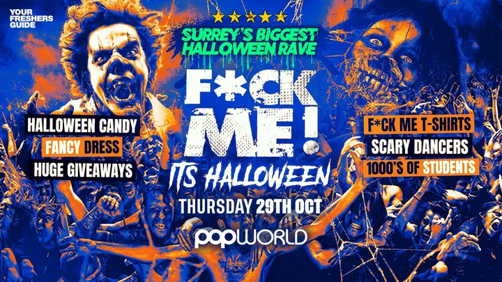 F*CK ME It's Halloween - Surrey Freshers 2026