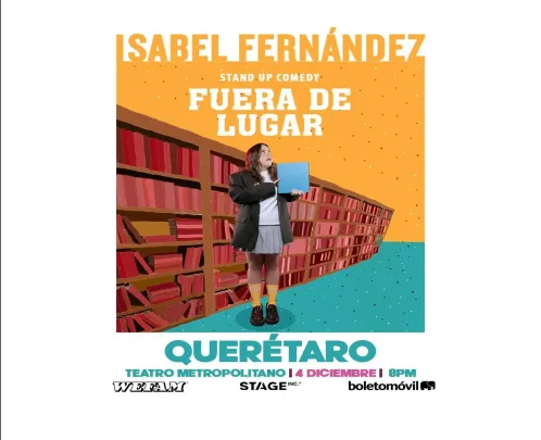 Isabel Fernandez “Fuera de Lugar” en Queretaro