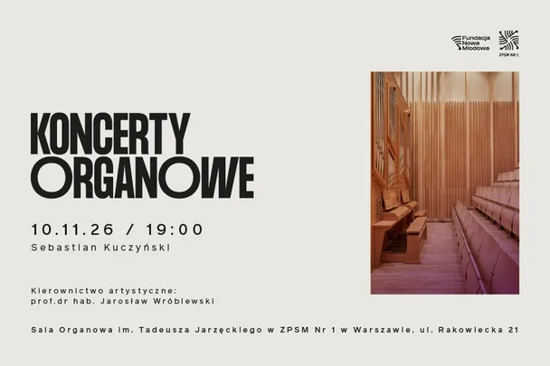 KONCERTY ORGANOWE  / Sebastian Kuczyński