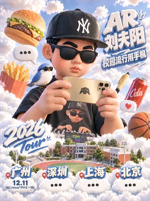 AR刘夫阳“校园流行用手机”2026 Tour 广州站