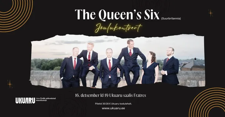 The Queen's Six jõulukontsert Ukuarus