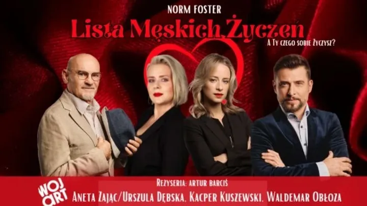 LISTA MĘSKICH ŻYCZEŃ - spektakl komediowy