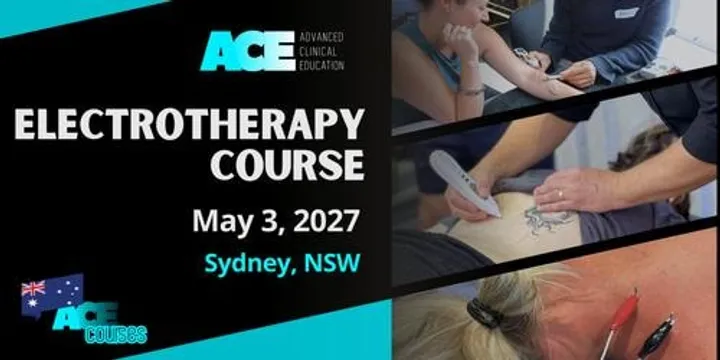Electrotherapy Course SYDNEY NSW (3 MAY 2027)