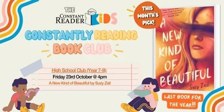 HIGH SCHOOL BOOK CLUB - OCTOBER