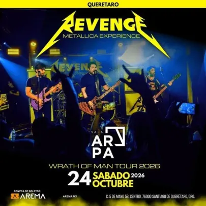 Revenge Metallica Experience en Queretaro
