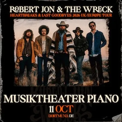 Robert Jon & The Wreck - Heartbreaks & Last Goodbyes 2026 Europe Tour