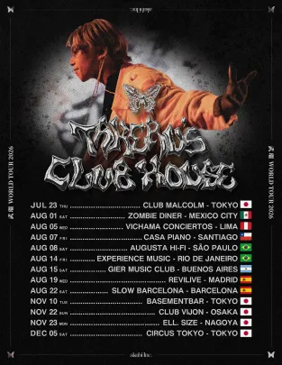 武瑠 WORLD TOUR 2026 TAKERU'S CLUB HOUSE @渋谷 CIRCUS Tokyo