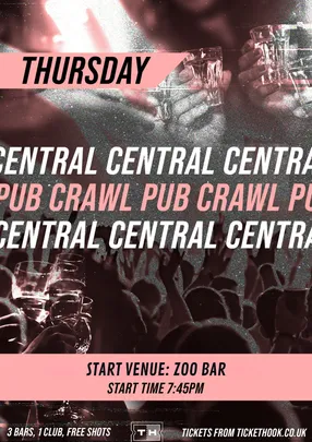 CENTRAL LONDON PUB CRAWL THURSDAY 8TH OCTOBER