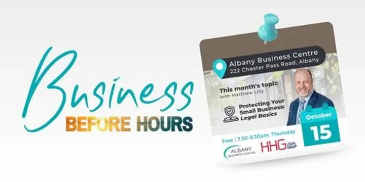 Business Before Hours – Protecting Your Small Business: Legal Basics