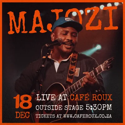 Majozi LIVE! @ café Roux - A Golden Circle Concert