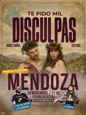 CECI HACE Y NAHUEL IVORRA presentan TE PIDO MIL DISCULPAS