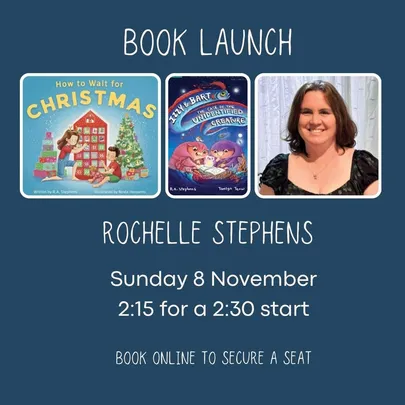 Book Launch: Rochelle Stephens Sunday 8 November