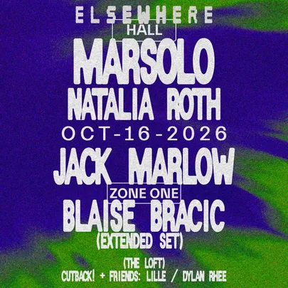 Marsolo, JACK MARLOW, Natalia Roth, Blaise Bracic, cutback! + friends: LILLE, Dylan Rhee