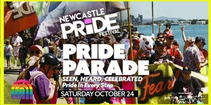 Newcastle Parade Pride in every step