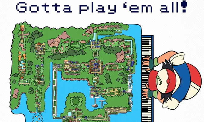 PokéPiano: Gotta play ’em all! — Tyler Kivel