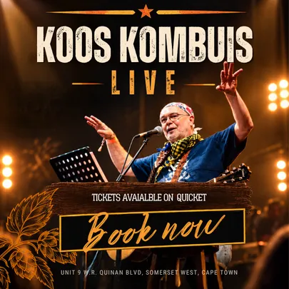 Koos Kombuis live at Triggerfish Brewing 2026