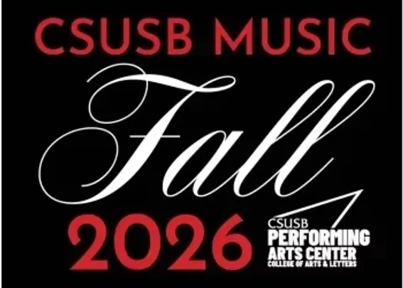 11/20/2026 CSUSB Coyote Music Society Showcase in the Music Recital Hall - PA 102
