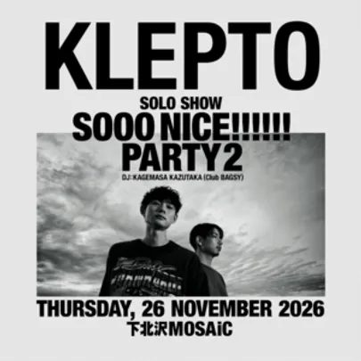 SOLO SHOW "SOOO NICE!!!!!! PARTY 2"