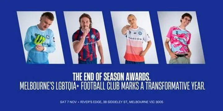 Melbourne Rovers. The End of Season Awards.